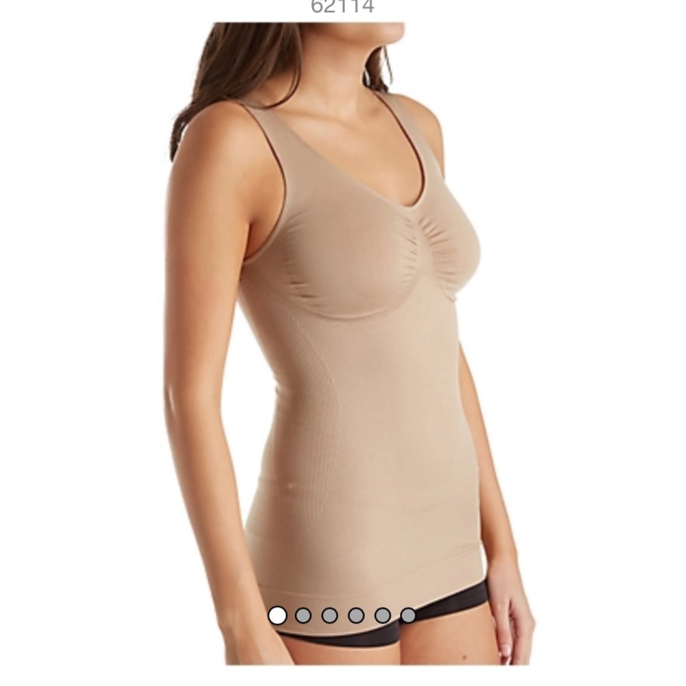 Lunaire Seamless shapewear tank 1X Nude